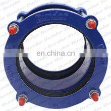 Bundor DN150 PN16 Ductile Iron Flange Adapter 250PSI Flexible Coupling For Water and Neutral Liquid thumbnail-2