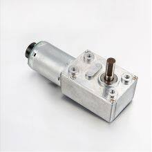 46mm Micro Worm Gearbox 12v 24v Right Angle Gear Motor dc for Coffee Machine 3246F370 2kgcm on Load 37 Rpm Gear Motor With Encoder 11ppr From Kegumotor thumbnail-2