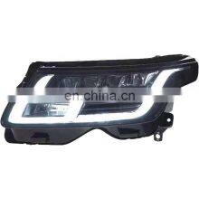 Upgrade to 4 Lens Full LED Headlamp Headlight With Dynamic for Range Rover Vogue SVO 2 Lens Head Lamp Head Light 2018-2020 thumbnail-5
