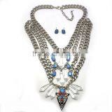 Wholesale Yiwu Jewelry Set 2015 Newest Gold Plated African Beads Fashion Jewelry Sets thumbnail-3