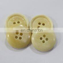 Индивидуально изготовленная большая белая рубашка с пуговицами для женщин с выгравированными плоскими ободами с 4 отверстиями