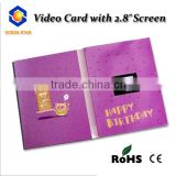 Widely Used Video Greeting Card For Business Gift