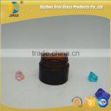 50ml Amber Straighted Sided Cosmetic Jar With Black Lid thumbnail-5