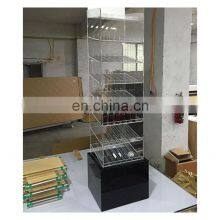 Acrylic Floor Standing Shelf Custom Clear Acrylic Fragrance Oil Display Stand thumbnail-2