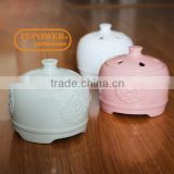 Hot selling Chinese Craftmanship ceramic ELECTRIC AROMATHERAPY ESSENTIAL OIL BURNER/DIFFUSER