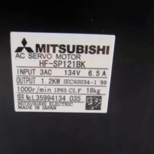 HF-SP121BK Mitsubishi Motor or Pharmaceutical Machinery 134V 3AC Type thumbnail-1