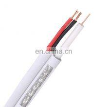 Двухпроводной коаксиальный кабель RG6 с низкими потерями, 75 Ом, для систем видеонаблюдения и кабельного телевидения, сертифицированный по стандартам CE и UL