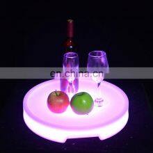 Party Night Club Led Plastic Light up Rectangle Round Tray Supermarket Hot Sale Bar Ice Bucket Lighting Cooler Beer Drink Tray thumbnail-4