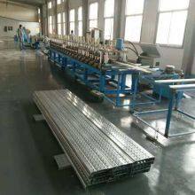 Contruction Material Perforated Steel Aluminum Scaffold Platform Board Roll Forming Machine Walk Platform Roll Former Equipment thumbnail-5