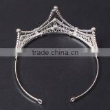 Custom Rhinestone Crystal Large Beauty Pageant Crowns & Tiaras Miss World Tiaras thumbnail-5