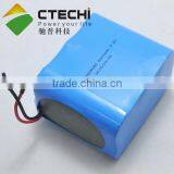 IFR26650 Battery Rechargeable LiFePo4 Battery Pack 9.6V 6600mAh