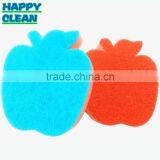 Fruit Shaped Sponge Scouring Pad/ Style Sponge Scouring Pad thumbnail-3