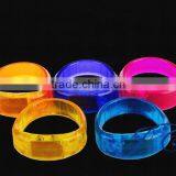 2015 Sounds Activated Light up Led Bracelet With Logo