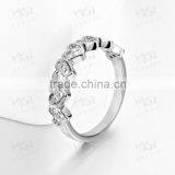 2015 New Arrival Gold Plated Fashion Diamond Heart Shaped Ring Designs for Girls thumbnail-2