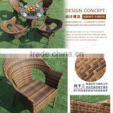 Modern Design Rattan Table and Chair for Outdoor Furniture thumbnail-4