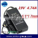 Factory OEM Power Supply Adapter Universal Power Adapter/notebook Charger Ac Adapter for Acer 19V 4.74A thumbnail-1