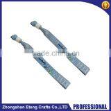 Largest Used Customized Festival Woven Wristband for Events,event Wristband