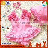 2016 One Piece Kid Swimming Suit for Summer Girl Swimwear Whoelsale Kid Bathing Suit (S033) thumbnail-1