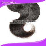 Virgin Hair Bundles With Lace Closure, Body Wave, Natural Color thumbnail-4