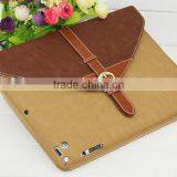 Hot Sale New Briefcase PU Leather For IPad Air 2 Fashion Smart Stand Case For Apple IPad