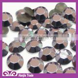 Hotsale wholesale new fashion high quality grey korean loose hot fix rhinestud for clothes decoration