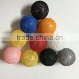 Color Cotton Ball Garland thumbnail-1