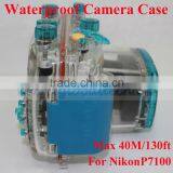 Best Underwater Camera Case for NikonP7100, Waterproof Case for Camera Nikon 40m/130ft Depth Waterproof Box for Nikon Camera
