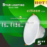 High Quality 15W COB Indoor LED Downlight thumbnail-1