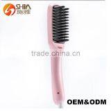 2 In 1 PTC Heating Ionic Styling Flat Iron New Hair Straightener Brush Anion Straightening Comb Shine 1699 As Seen As On TV thumbnail-2