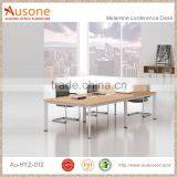 Simple and Stable Wooden Table Small Office Meeting Table