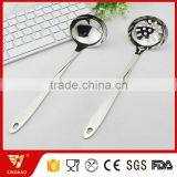 Good Quality Wholesale Utensil Soup Ladel Wire Skimmer With Rose Pattern Handle thumbnail-4