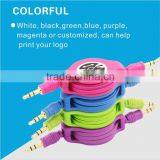 Wholesale Colorful Retractable Optical Audio Cable 3.5mm From China Manufacturer thumbnail-3