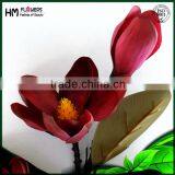 High Quality Decorative Artificial Flowers Artificial Magnolia Flowers thumbnail-3