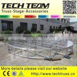 2014 Successful Case New Design Plexiglass Stage