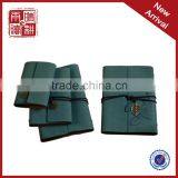 Vintage Style Logo Emobossing Notebook With Metal Bookmark thumbnail-1