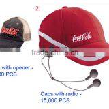 Mini Radio/Radio Cap/Fashion Radio/FM Radio as Promotional Gifts thumbnail-1
