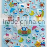 Hello Kitty puffy sticker for kids funny