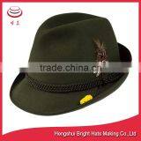 Newly Designed Wool Felt Trilby Fedora Hat thumbnail-2