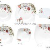 S SHAPE DINNER SET/ DINNERWARE