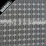 Diamond and Dots Crochet Resilient Hollow Yarn Fabric Print Customed Color Nylon Spandex Lace Fabric for Dress and Skirts 5021 thumbnail-4