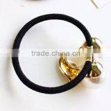 Elegant Red White Simulated Pearl Rhineston Leaf Cherry Rubber Band Elastic Hair Bands Girls Hair Accessories for Women Headwear thumbnail-5