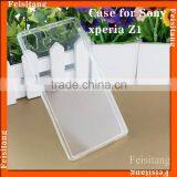 Mobile Phone Back Cover Case for Sony Xperia z1 L39h Transparent Back Cover thumbnail-1
