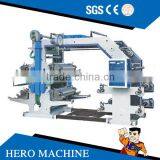 HERO BRAND High speed 4 color PE film flexo printing machine price