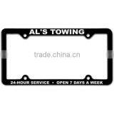 4 Hole Thin Panel License Plate Frame thumbnail-2