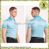 Linen Cotton Custom Fit Contrast Collar Men's Polo Shirts thumbnail-4