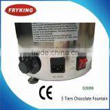 Party 5 Tiers Commercial Chocolate Fountain thumbnail-3