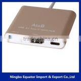 3 In 1 Multiport Type-C to HDMI +USB 3.0+usb c Adapter for Notebook thumbnail-4