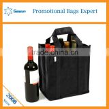 Wholesale Different styles Customized non woven tote wine bag for 6 bottles