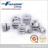 Gear Motor and Ballscrew Shaft Double Disc Couplings With Clamps 12 to 15 mm OD 44x50mm thumbnail-1