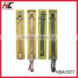 Pink and Black Plaid Pet Collars and Leashes Sets thumbnail-1